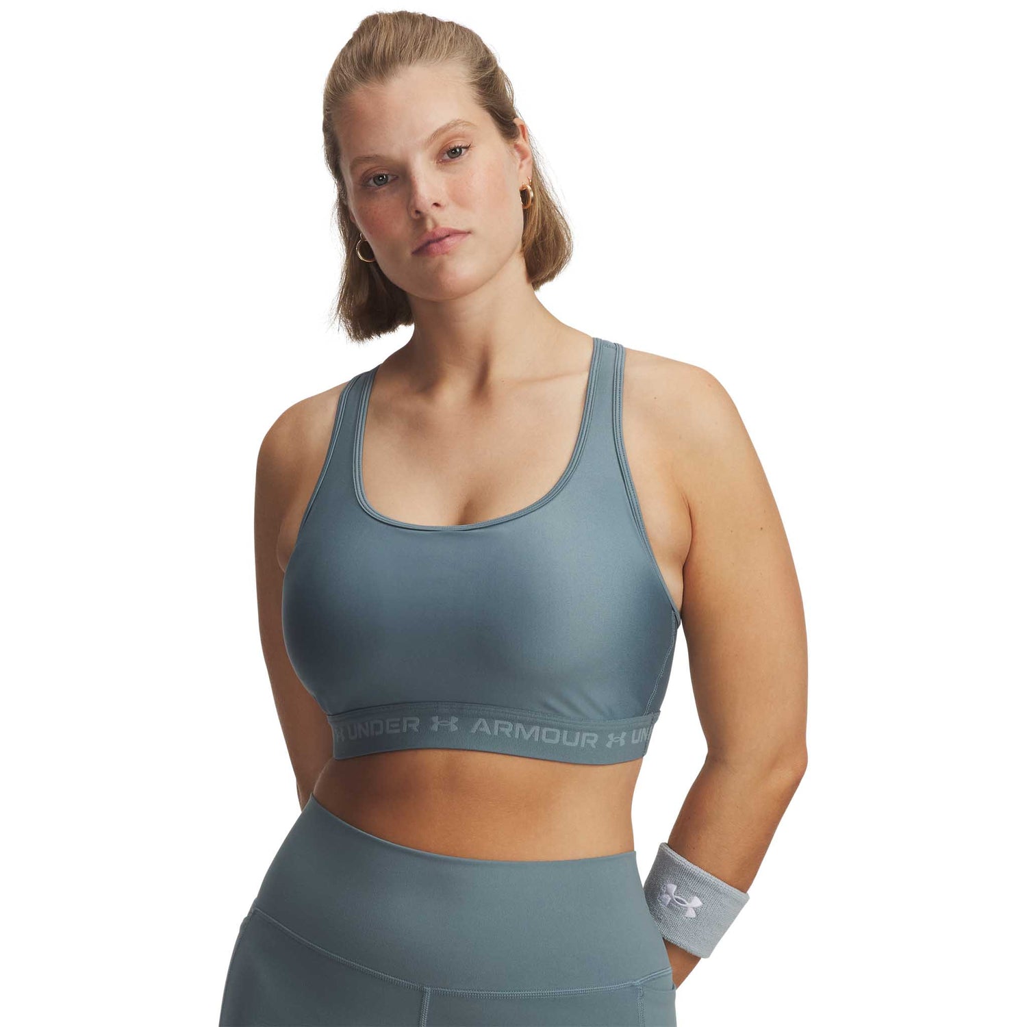 Under Armour UA Crossback Mid – Soutien-gorge sport croisé dans le dos pour femmes