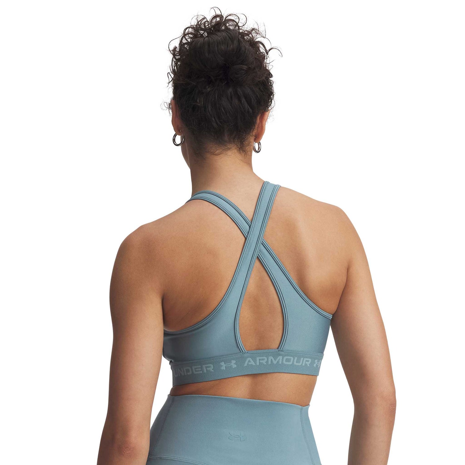 Under Armour UA Crossback Mid – Soutien-gorge sport croisé dans le dos pour femmes