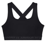 Under Armour UA Crossback Mid – Soutien-gorge sport croisé dans le dos pour femmes