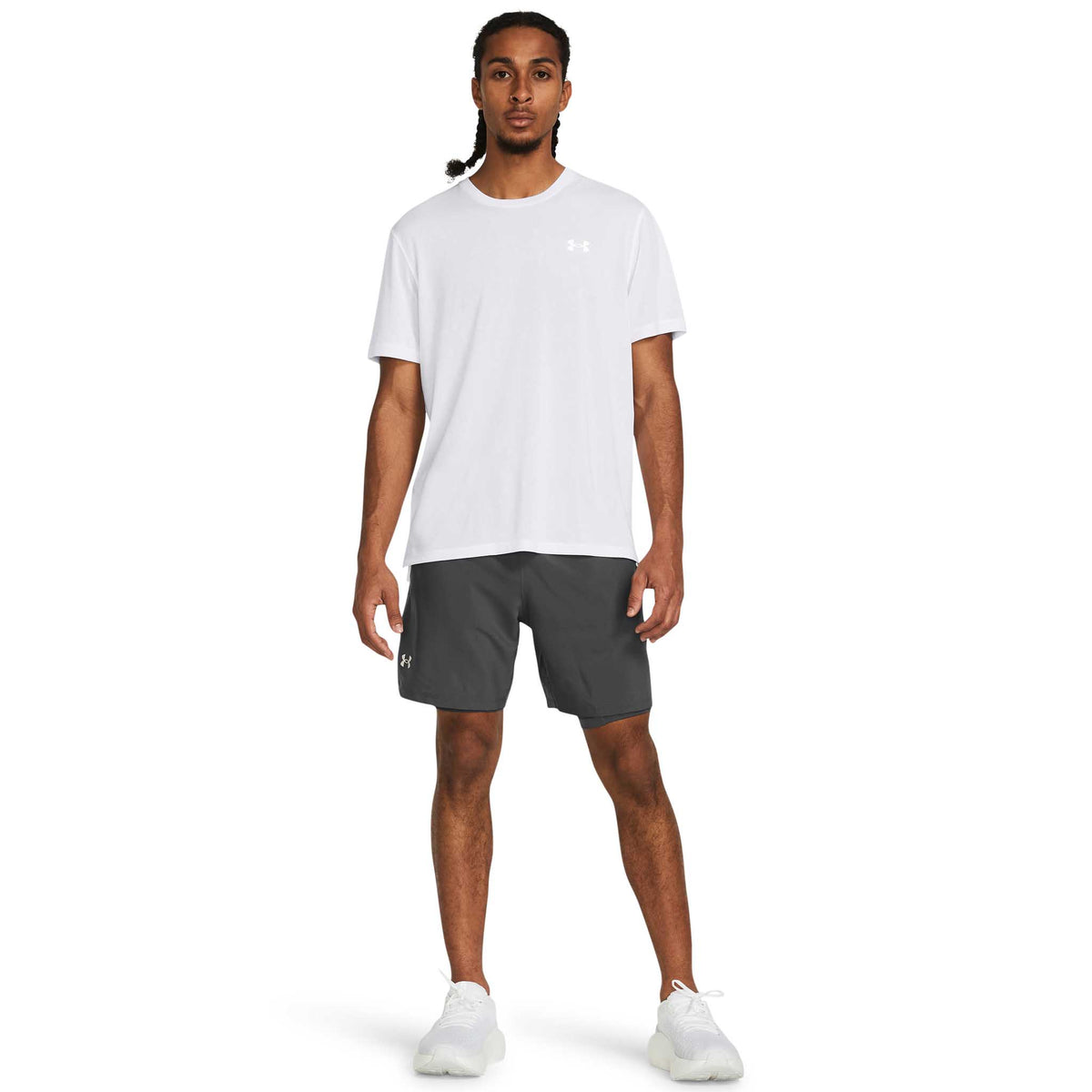 Under Armour UA Launch 7 pouces shorts de course à pied pour homme 2-en-1