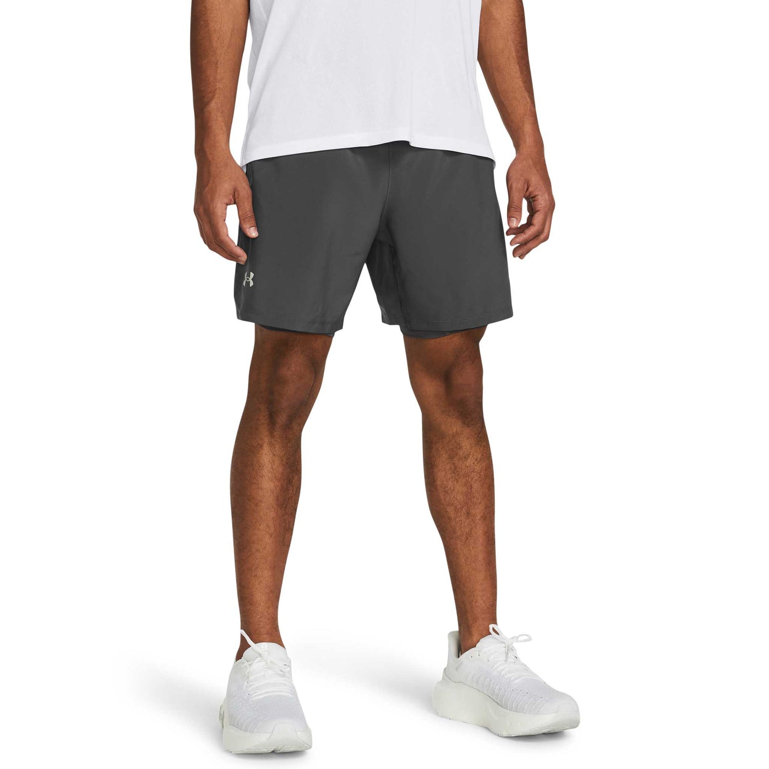Under Armour UA Launch 7 pouces shorts de course à pied pour homme 2-en-1