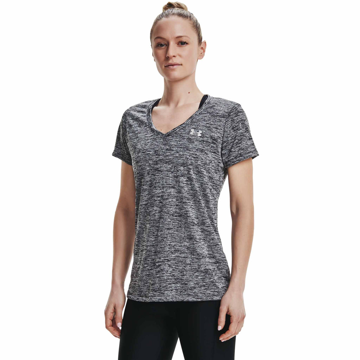 Under Armour UA Tech Twist - Haut avec encolure en V pour femmes