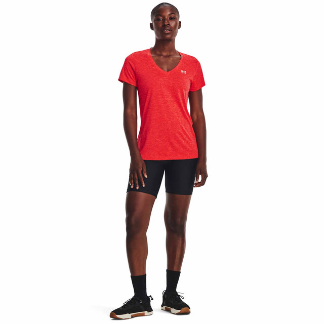 Under Armour UA Tech Twist - Haut avec encolure en V pour femmes
