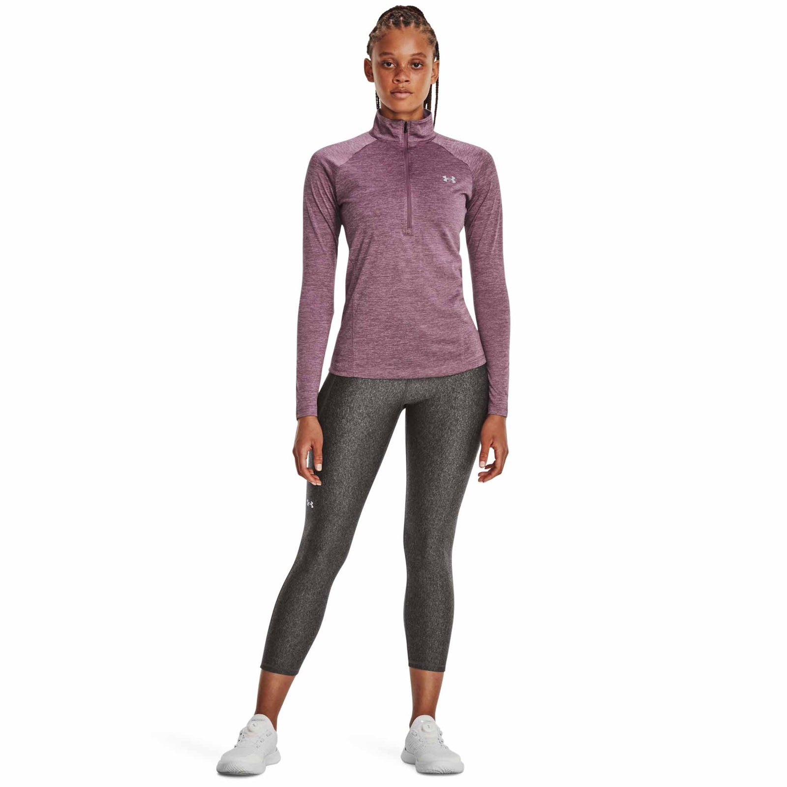 Under Armour UA Tech Twist Half Zip chandail de course à pied pour femme