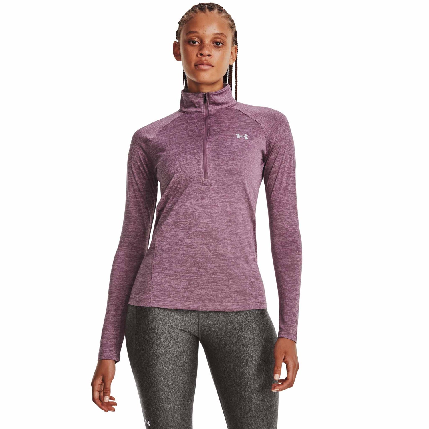 Under Armour UA Tech Twist Half Zip chandail de course à pied pour femme