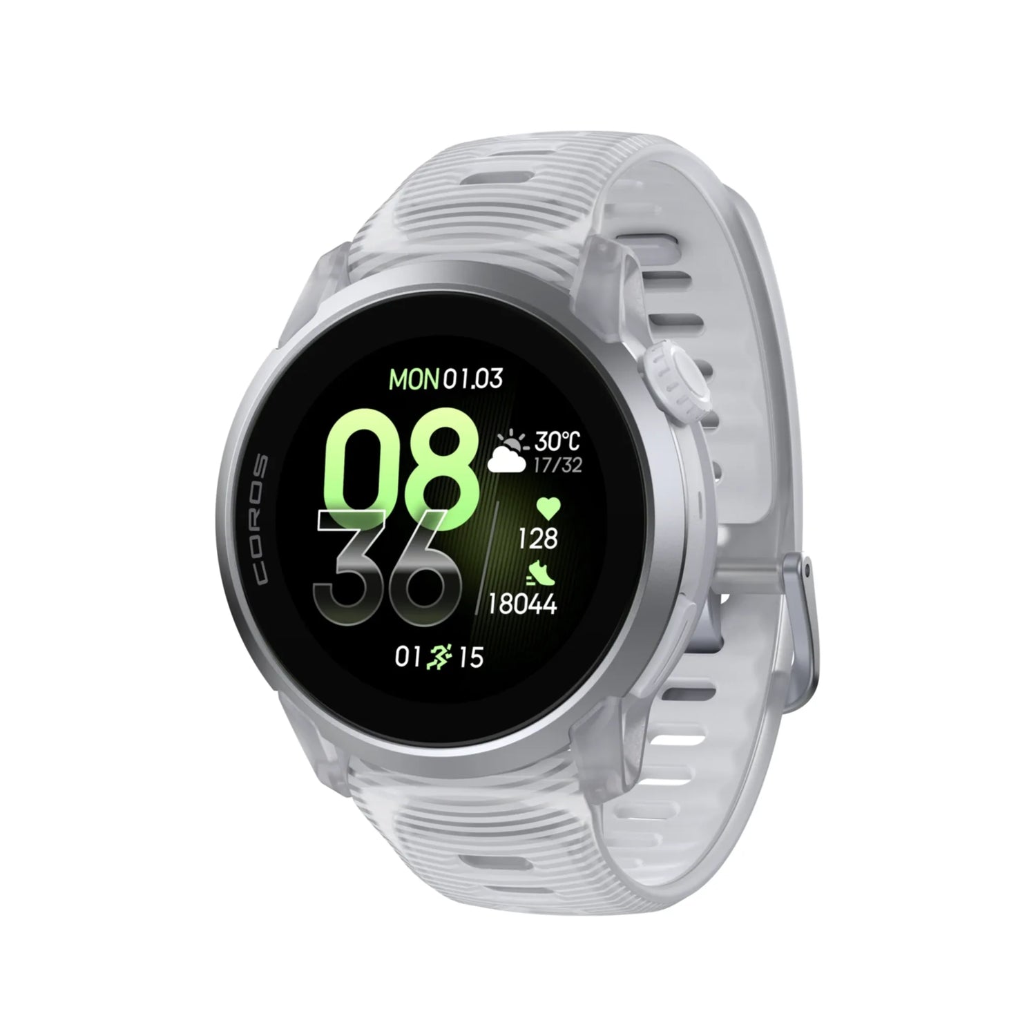 Montre GPS COROS Pace 4 Aluminium Blanc nuage | COROS Pace 4 Aluminum Cloud White GPS watch