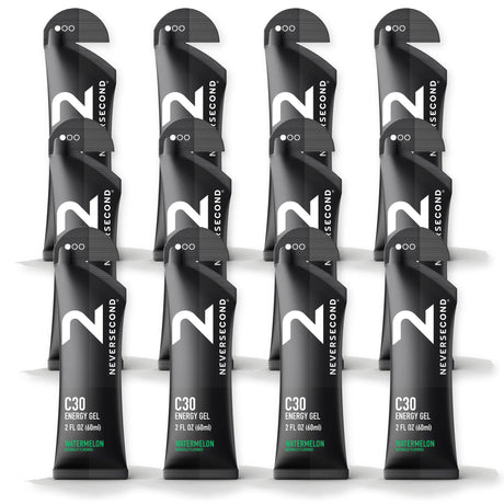 Neversecond C30 energy gel Watermelon - box of 12