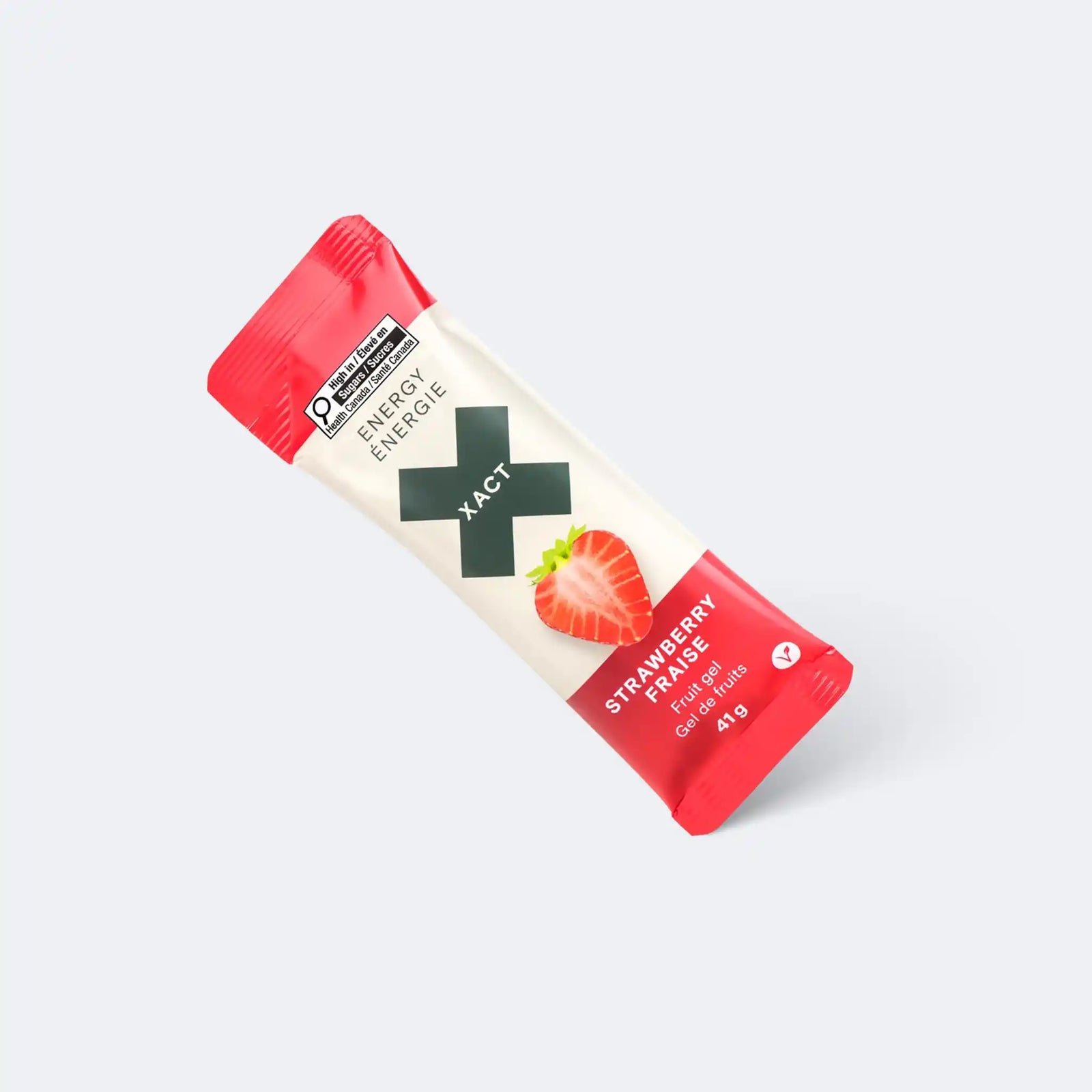 Xact Nutrition gel énergétique à la fraise boîte de 24