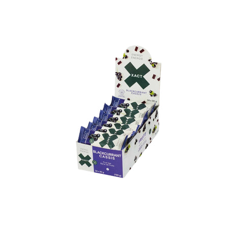 Xact Nutrition Xact Nutrition Barres énergétiques caféinées végétaliennes au cassis pour sportifs
