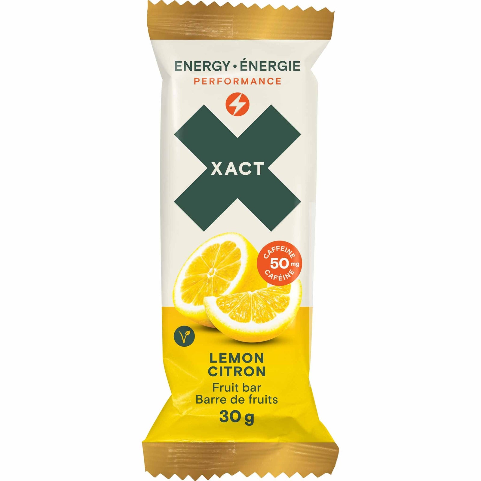 Xact Nutrition Xact Nutrition Barres énergétiques performance citron pour sportifs
