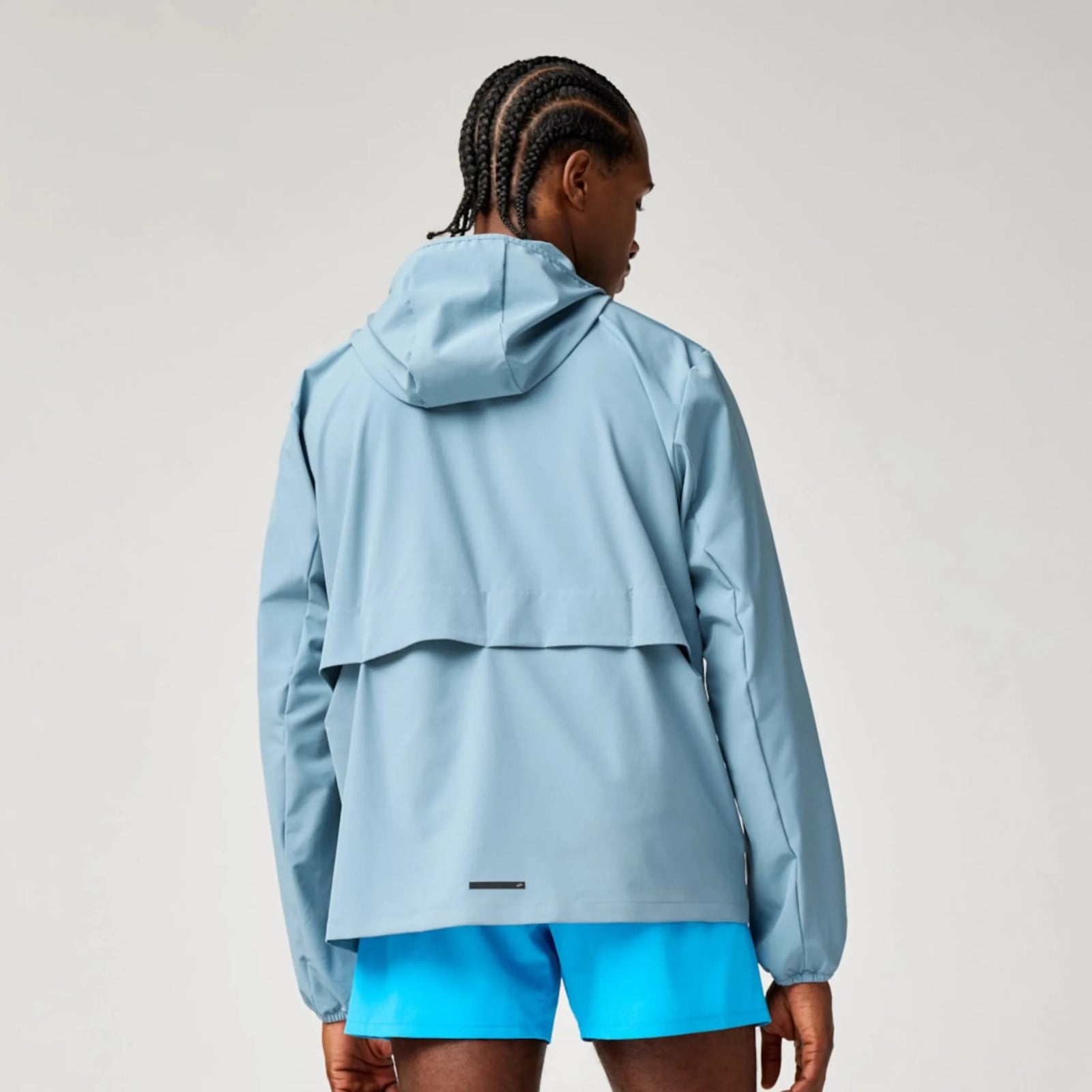 Brooks Canopy Jacket men's wind jacket Blue Haze