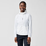 Brooks Canopy Packable Jacket women's packable wind jacket White