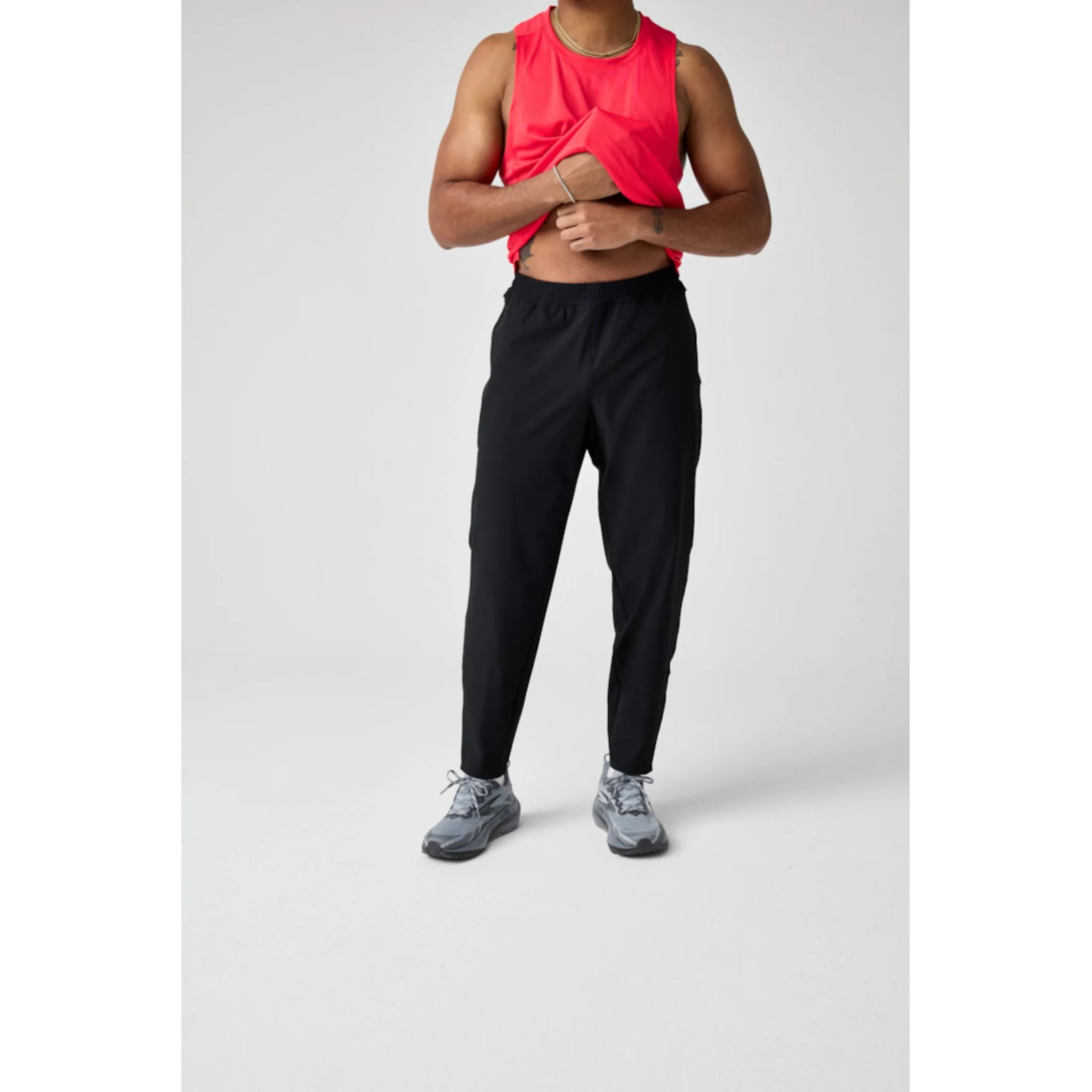 Brooks Canopy Pant men's wind pant Black