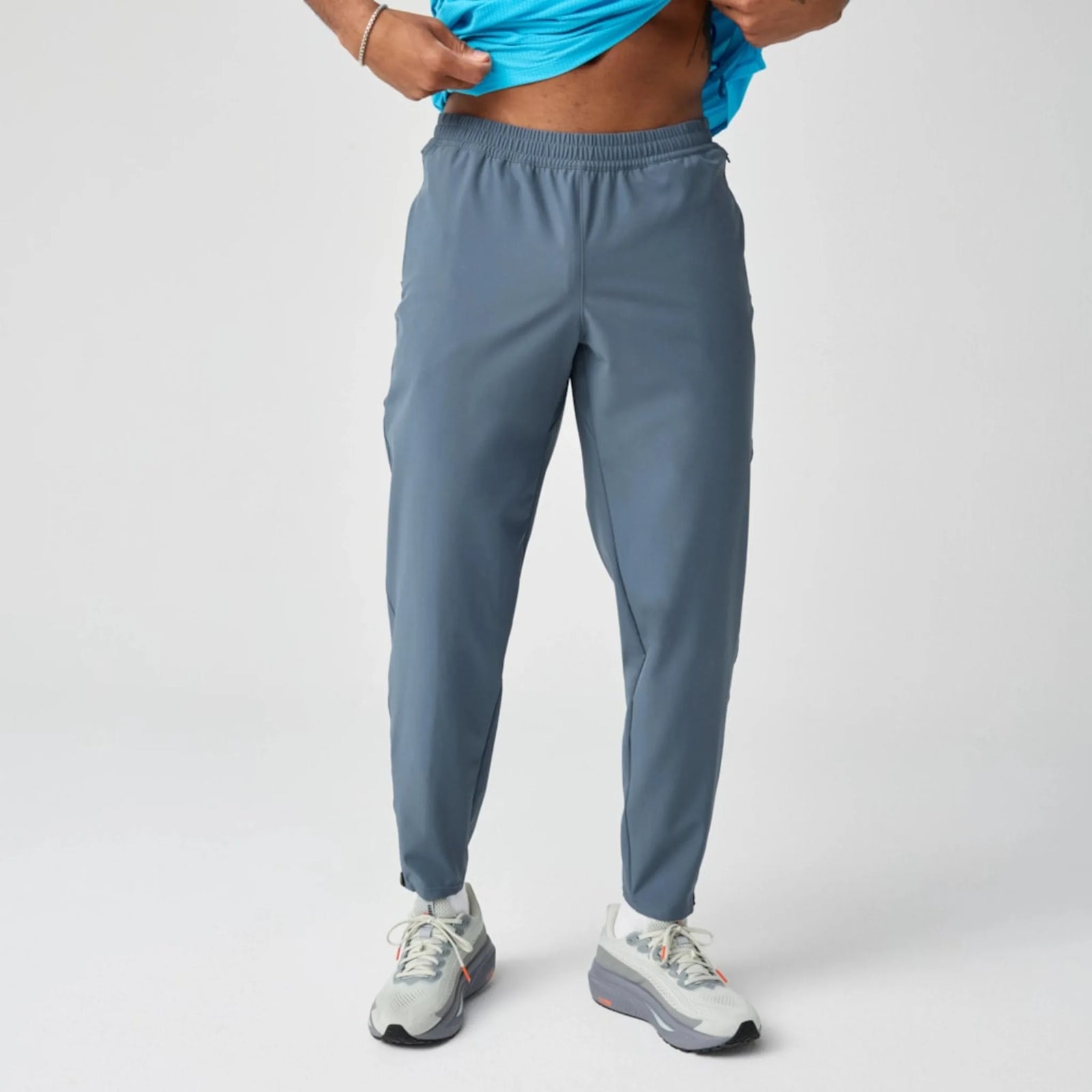 Brooks Canopy Pant men's wind pant Slate Grey