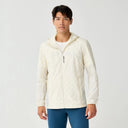 Brooks Canopy Reflective Jacket men's reflective jacket Reflective Wordmark Bone