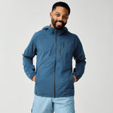 Brooks Canopy Waterproof Jacket men's waterproof jacket Indigo