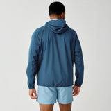 Brooks Canopy Waterproof Jacket men's waterproof jacket Indigo