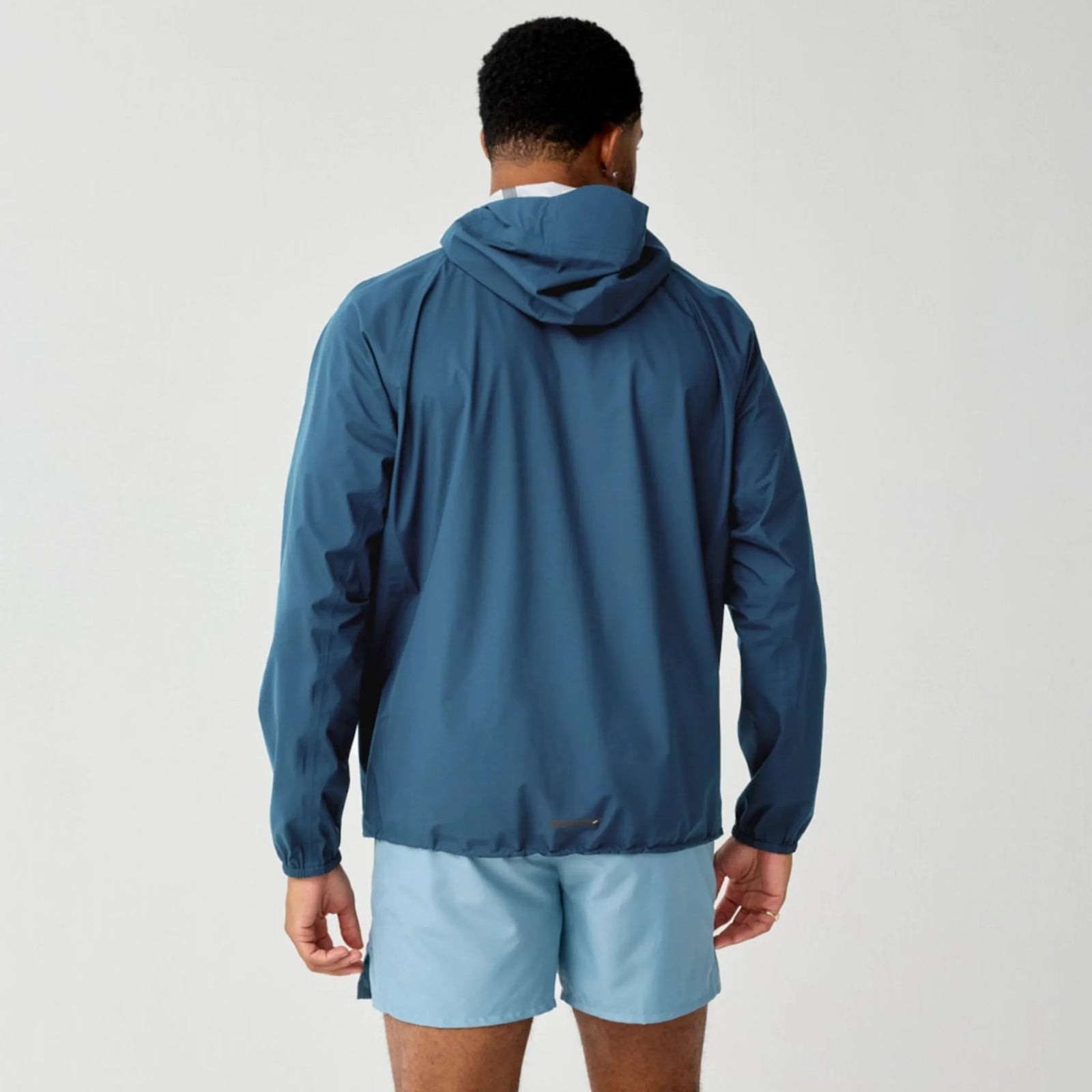 Brooks Canopy Waterproof Jacket men's waterproof jacket Indigo