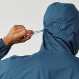 Brooks Canopy Waterproof Jacket men's waterproof jacket Indigo