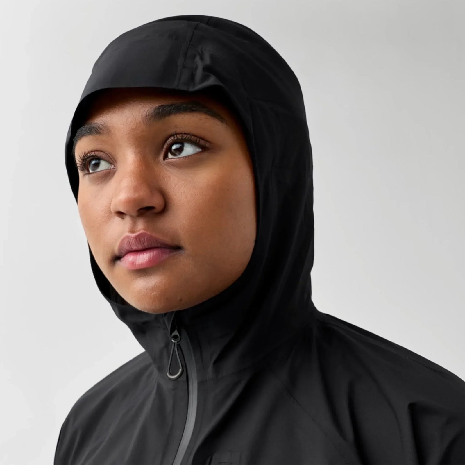 Brooks Canopy Waterproof Jacket women's waterproof jacket Black