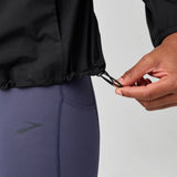 Brooks Canopy Waterproof Jacket women's waterproof jacket Black