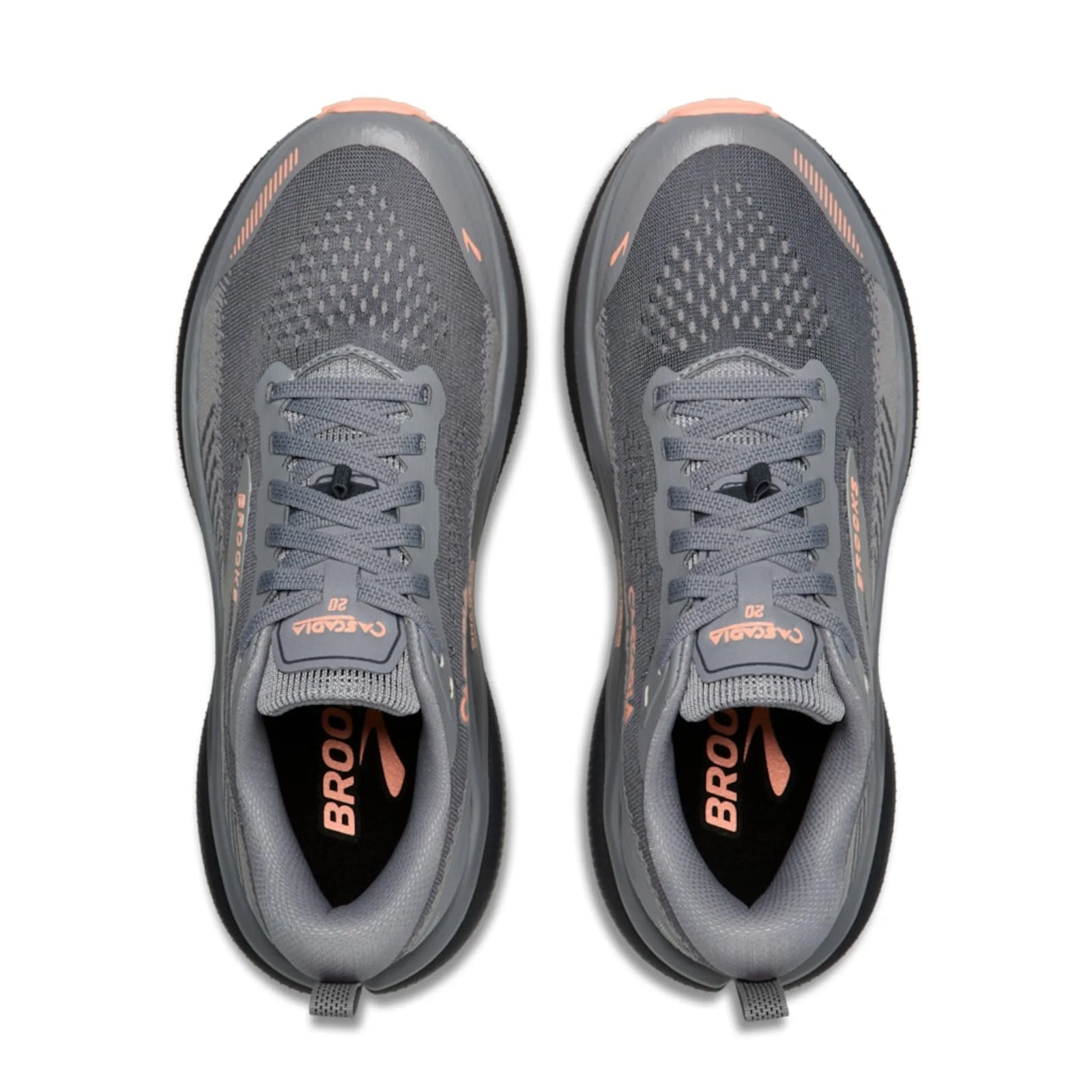 Brooks Cascadia 20 femme - vue de dessus