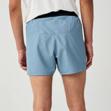 Brooks Dash short de course rafraîchissant 5 po pour homme - Blue Haze / Black
