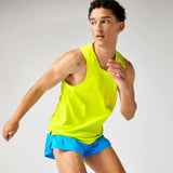 Brooks Dash short de vitesse 3 po pour homme - Cyber Blue / Black