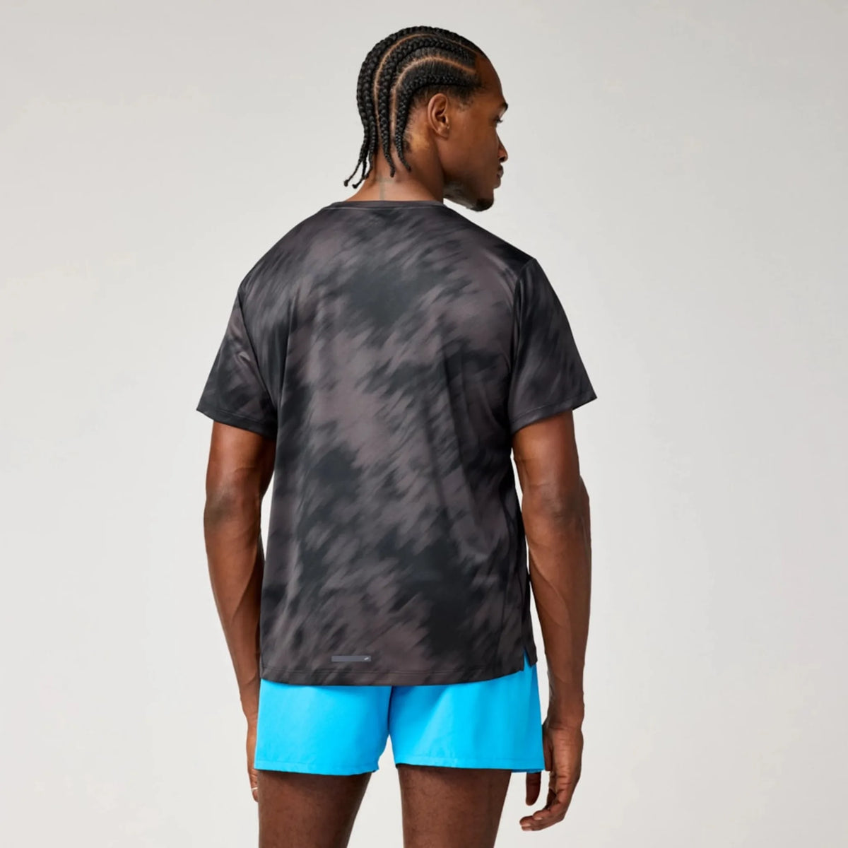 Brooks Dash t-shirt à imprimé à manches courtes pour homme - Metablur Black