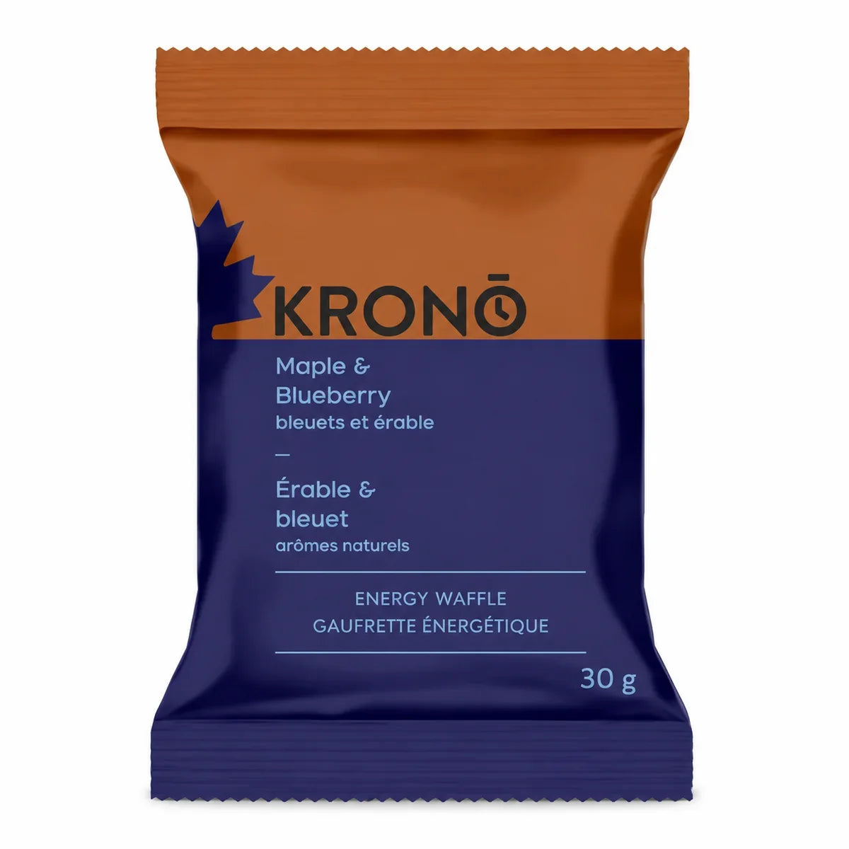 Krono Nutrition gaufrette énergétique Érable & Bleuet — à l'unité