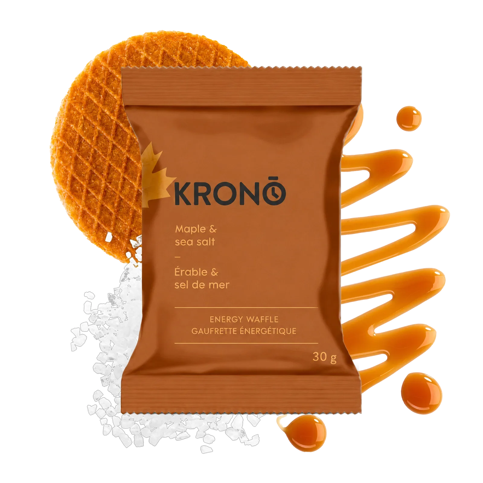 Krono Nutrition gaufrette énergétique Érable & Sel de mer — à l'unité