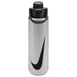 Bouteille Nike SS Recharge Chug 24 oz acier brossé | Nike SS Recharge Chug 24 oz bottle brushed stainless steel