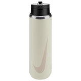 Bouteille Nike SS Recharge Chug 24 oz crème, vue 2 | Nike SS Recharge Chug 24 oz bottle sail, view 2