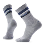 Smartwool chaussette de course imprimée Horizons pour homme, coloris Gris pâle — image principale