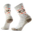 Smartwool chaussette de randonnée imprimée Otter Float pour femme, coloris Gris cendré — image principale