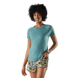Smartwool Active Ultralite t-shirt à manches courtes pour femme, coloris Sarcelle — image principale