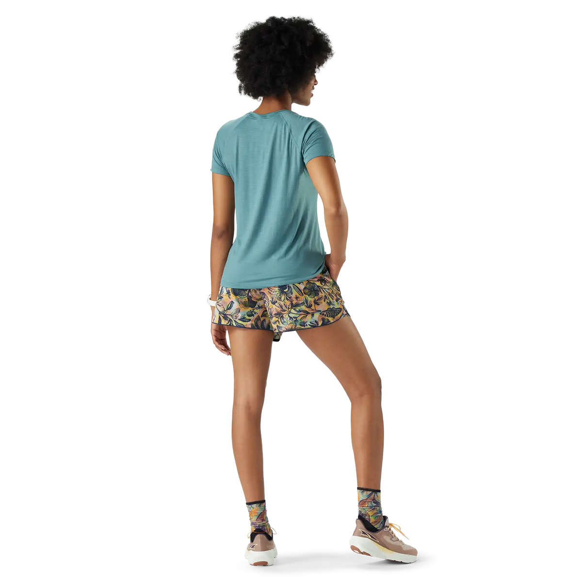 Smartwool Active Ultralite t-shirt à manches courtes pour femme, coloris Sarcelle — vue supplémentaire