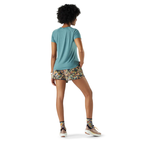 Smartwool Active Ultralite t-shirt à manches courtes pour femme, coloris Sarcelle — vue supplémentaire
