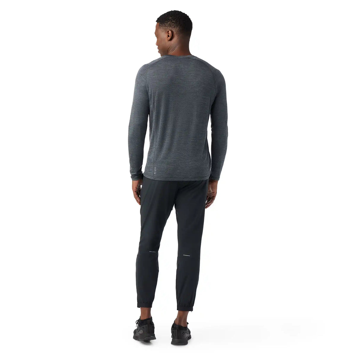 Smartwool T-shirt à manches longues Active Ultralite pour homme, coloris Gris graphite chiné — vue supplémentaire