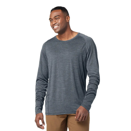 Smartwool T-shirt à manches longues Active Ultralite pour homme, coloris Gris graphite chiné — vue supplémentaire